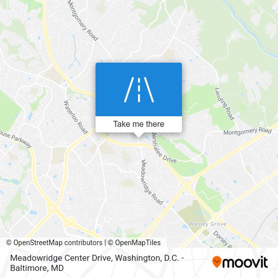 Meadowridge Center Drive map