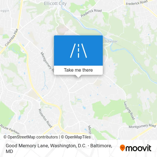 Good Memory Lane map