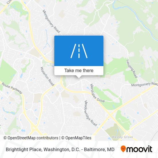 Brightlight Place map