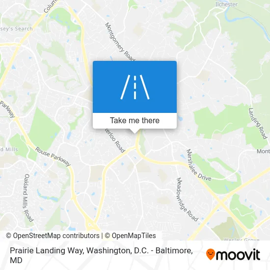 Prairie Landing Way map