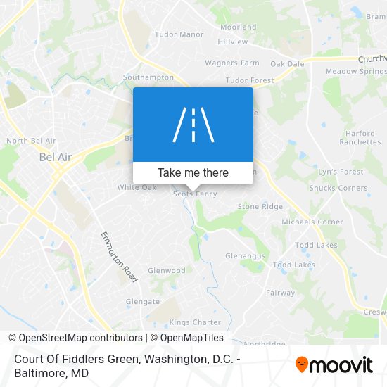 Court Of Fiddlers Green map
