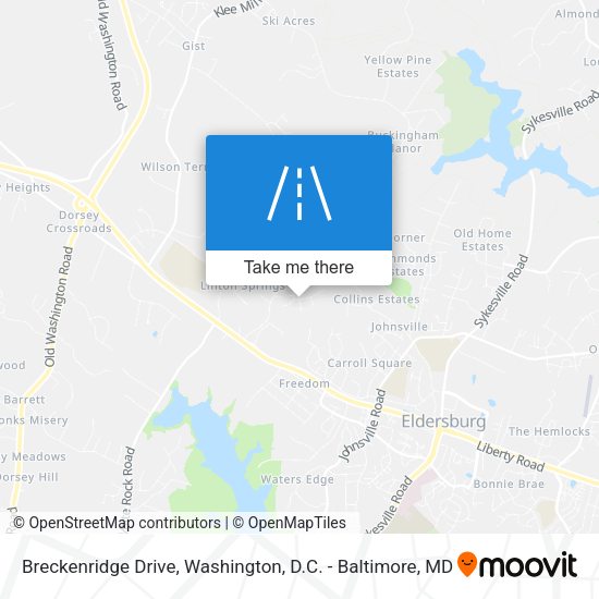 Breckenridge Drive map
