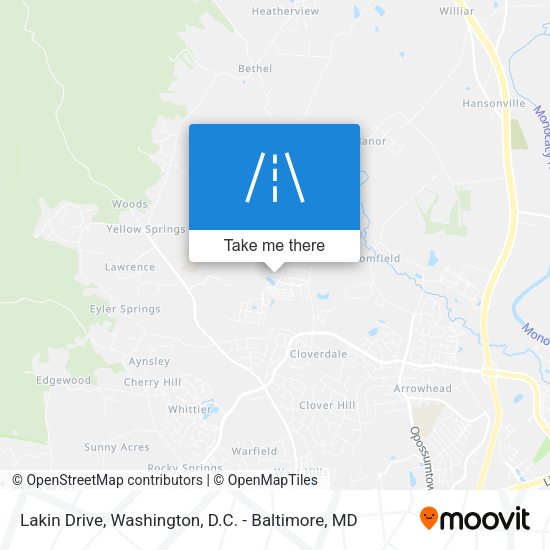 Mapa de Lakin Drive