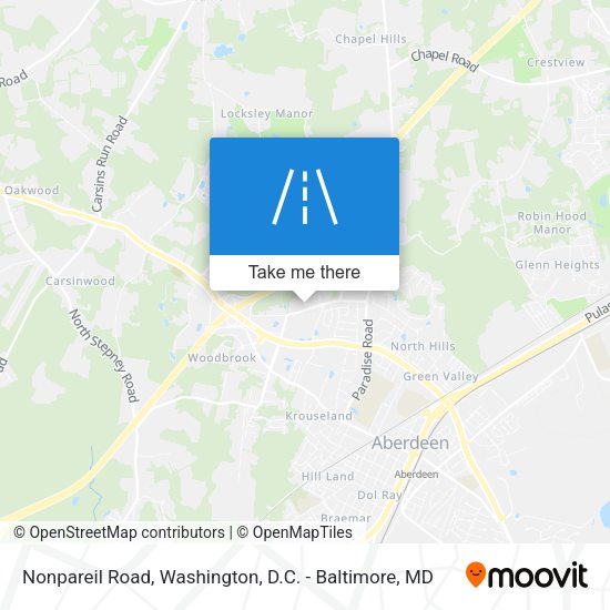 Nonpareil Road map