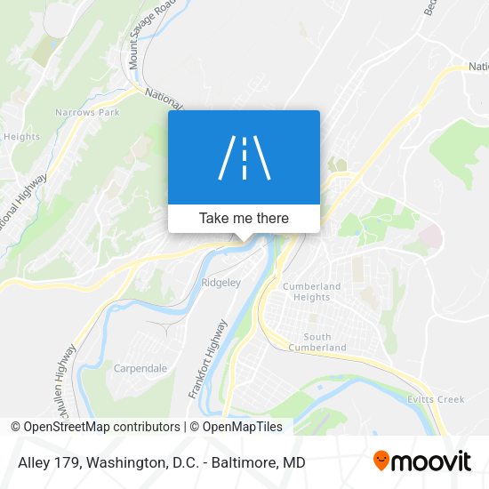 Alley 179 map