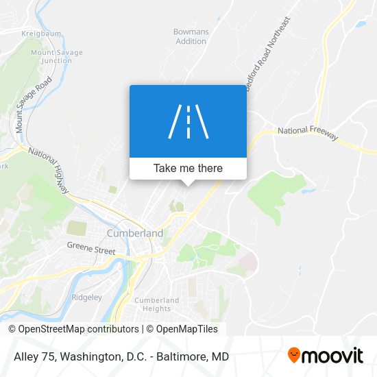 Mapa de Alley 75