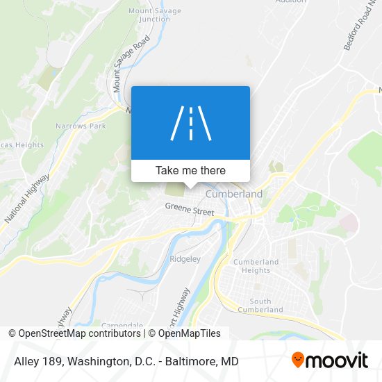Alley 189 map