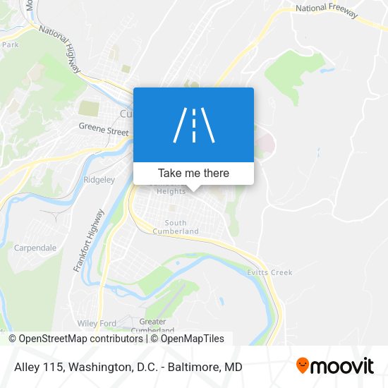 Alley 115 map