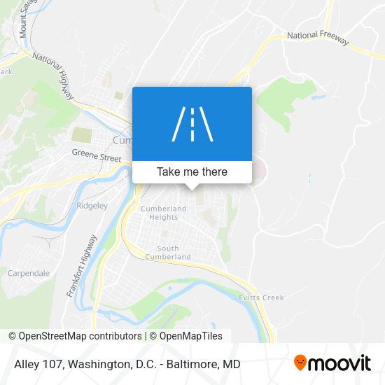 Alley 107 map