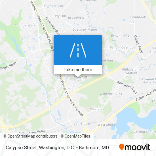 Calypso Street map