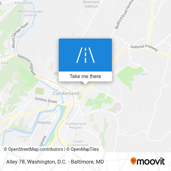Alley 78 map