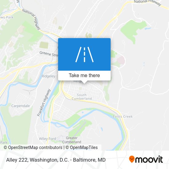 Mapa de Alley 222
