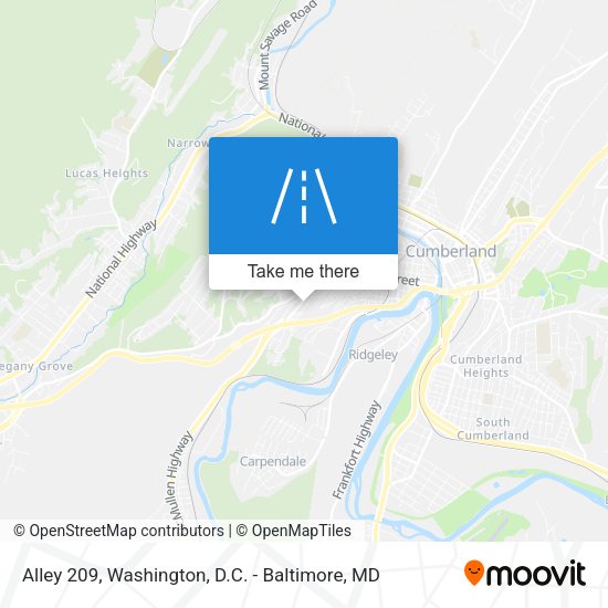 Alley 209 map
