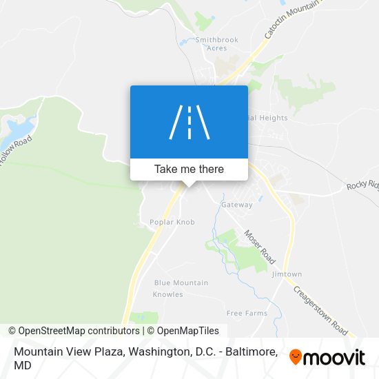 Mountain View Plaza map