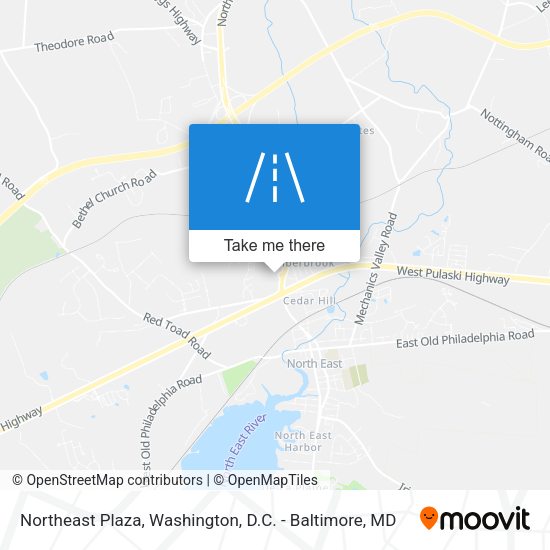Mapa de Northeast Plaza