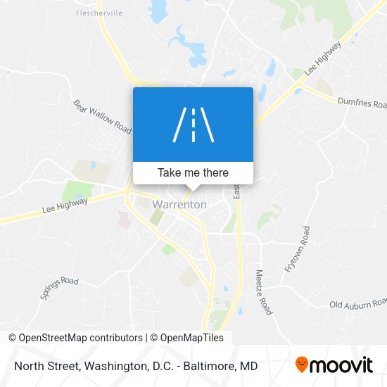 North Street map