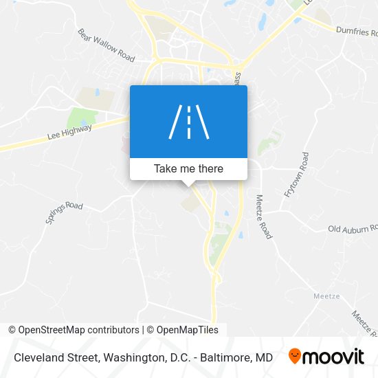 Cleveland Street map