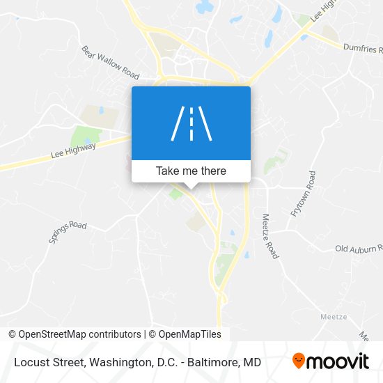 Mapa de Locust Street