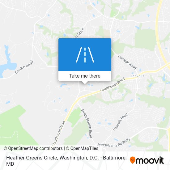 Heather Greens Circle map