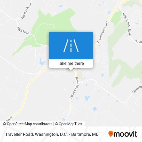 Mapa de Traveller Road