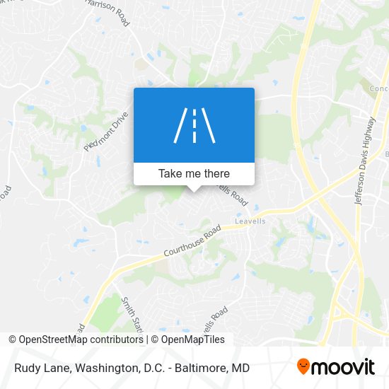 Mapa de Rudy Lane
