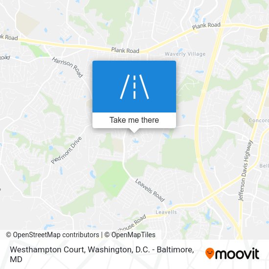 Westhampton Court map