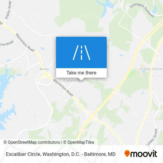 Excaliber Circle map