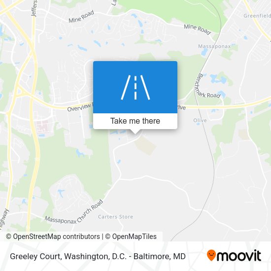 Greeley Court map