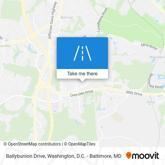 Ballybunion Drive map