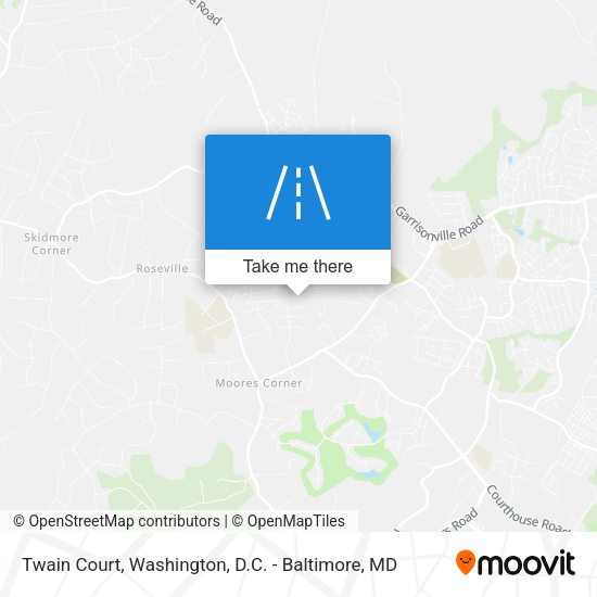 Twain Court map