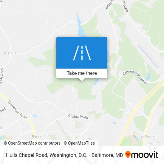 Mapa de Hulls Chapel Road