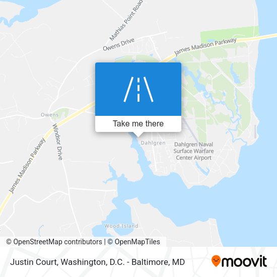 Justin Court map