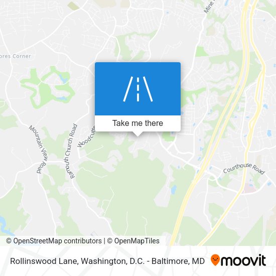 Rollinswood Lane map