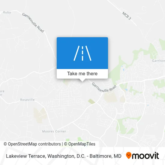 Lakeview Terrace map