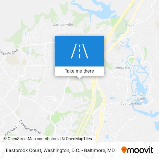 Eastbrook Court map