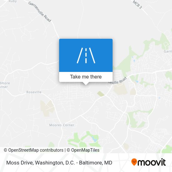 Mapa de Moss Drive