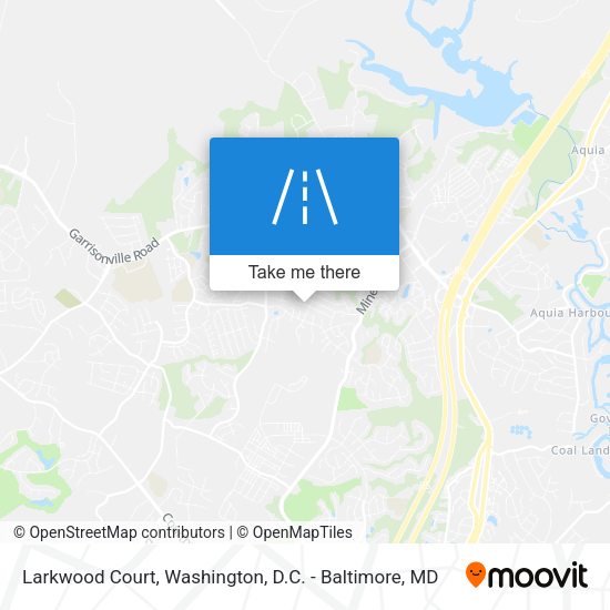 Mapa de Larkwood Court