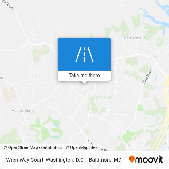 Mapa de Wren Way Court