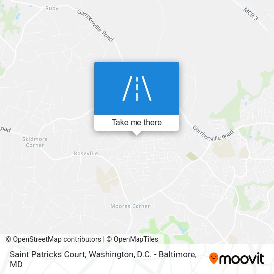 Saint Patricks Court map