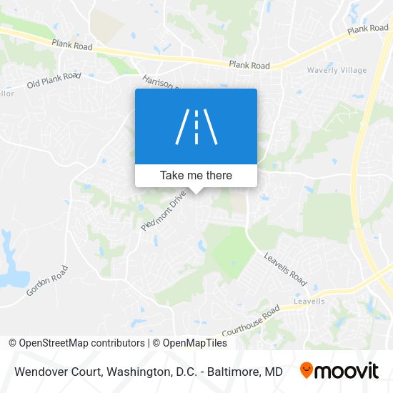 Wendover Court map