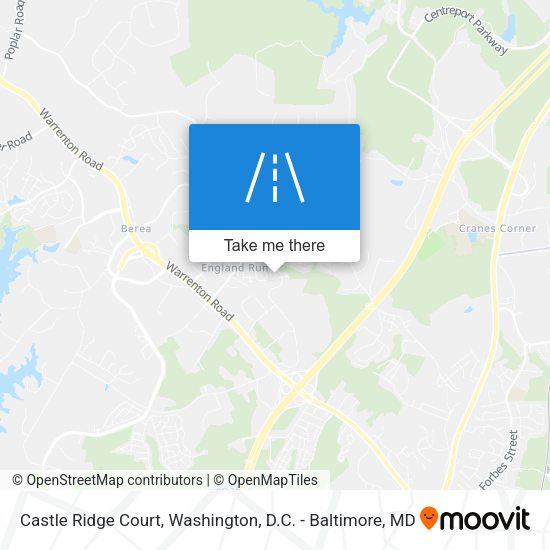 Castle Ridge Court map