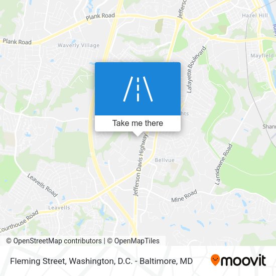 Fleming Street map
