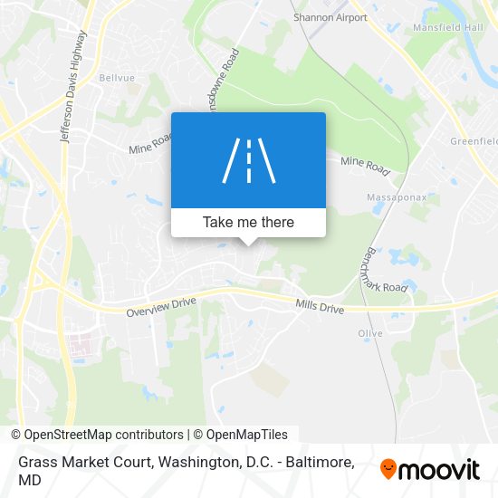 Grass Market Court map