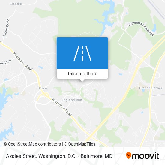 Azalea Street map