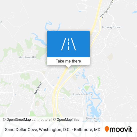 Sand Dollar Cove map