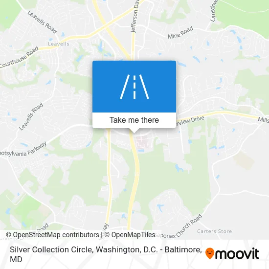 Silver Collection Circle map