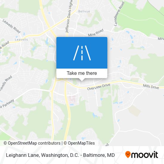 Leighann Lane map