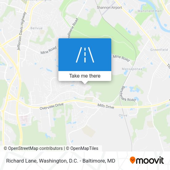 Richard Lane map