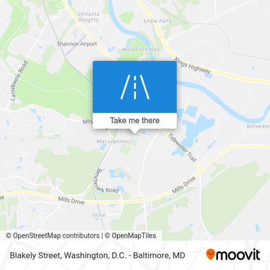 Mapa de Blakely Street