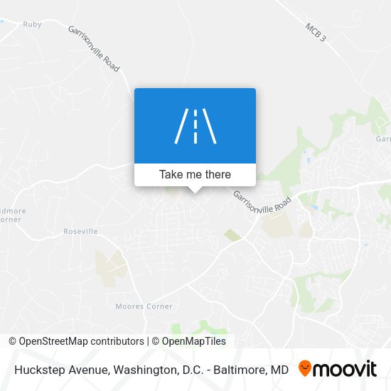 Huckstep Avenue map